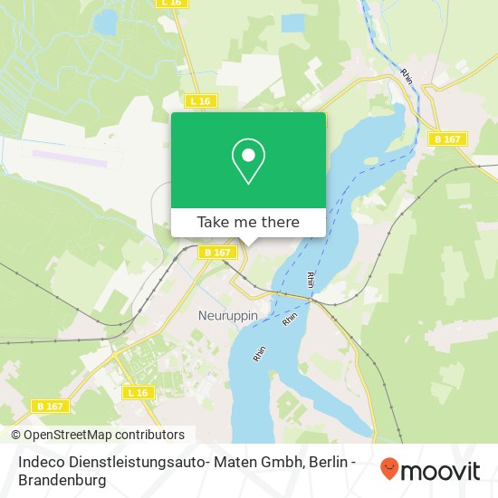 Indeco Dienstleistungsauto- Maten Gmbh map