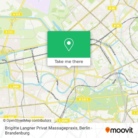 Карта Brigitte Langner Privat Massagepraxis