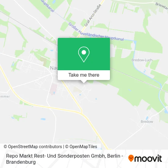 Карта Repo Markt Rest- Und Sonderposten Gmbh