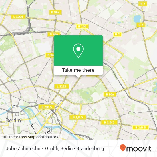 Jobe Zahntechnik Gmbh map