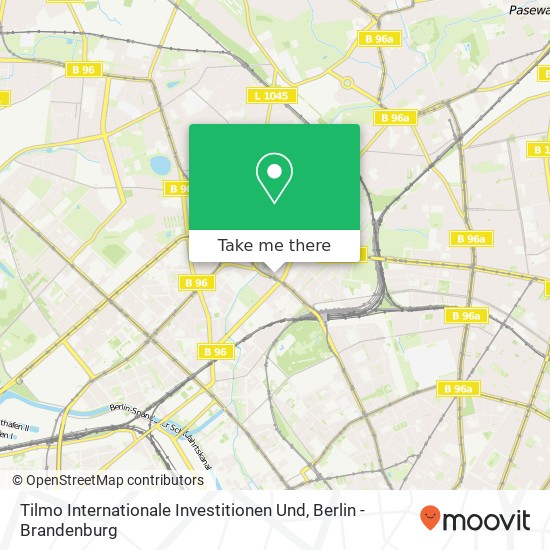 Tilmo Internationale Investitionen Und map