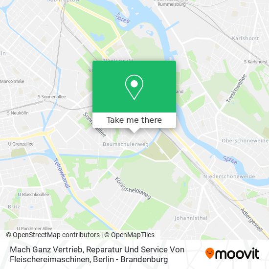 Mach Ganz Vertrieb, Reparatur Und Service Von Fleischereimaschinen map