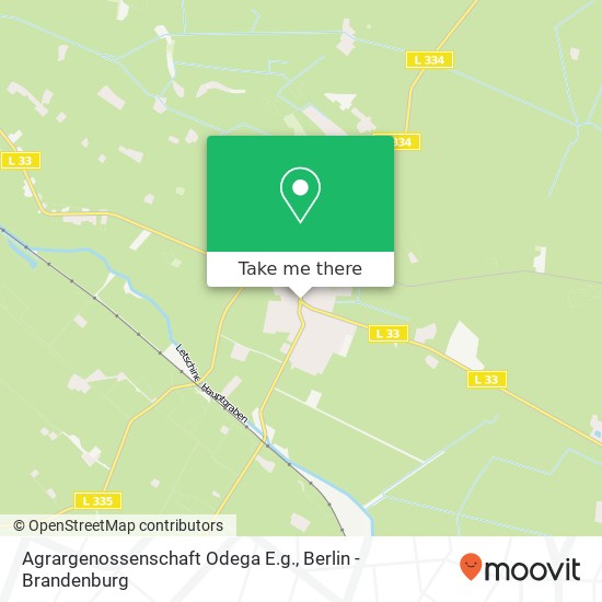 Agrargenossenschaft Odega E.g. map