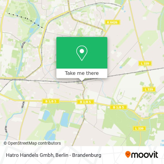 Hatro Handels Gmbh map