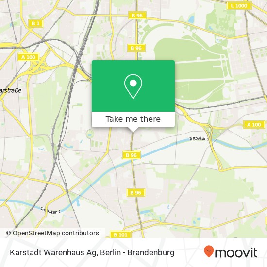 Karstadt Warenhaus Ag map