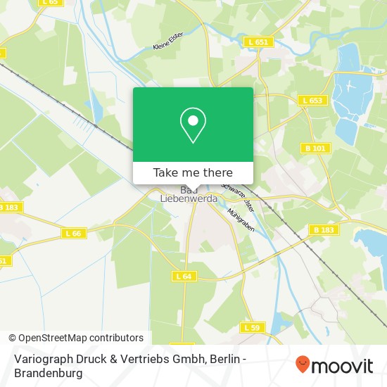 Variograph Druck & Vertriebs Gmbh map