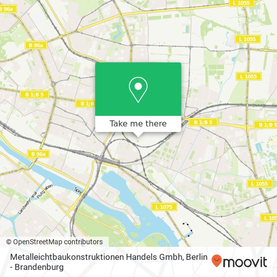 Metalleichtbaukonstruktionen Handels Gmbh map