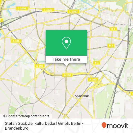 Stefan Gück Zellkulturbedarf Gmbh map