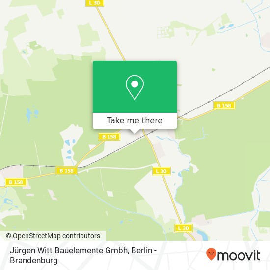 Jürgen Witt Bauelemente Gmbh map