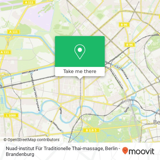 Nuad-institut Für Traditionelle Thai-massage map