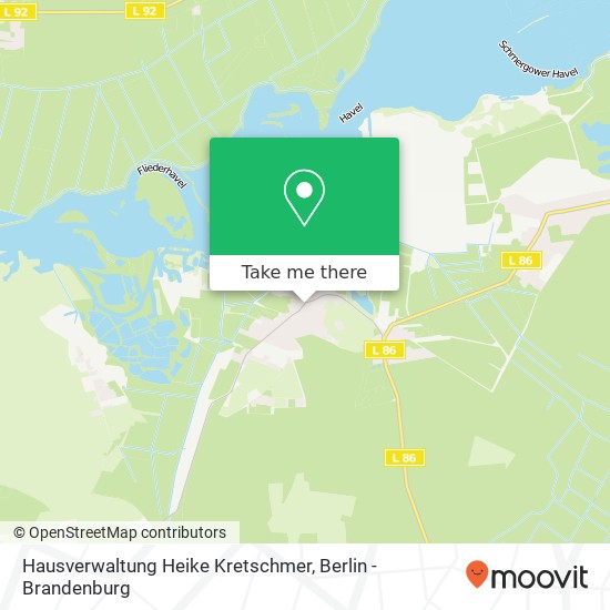 Hausverwaltung Heike Kretschmer map