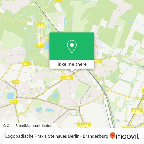 Logopädische Praxis Steinauer map