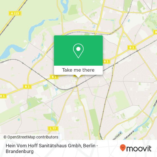 Hein Vom Hoff Sanitätshaus Gmbh map