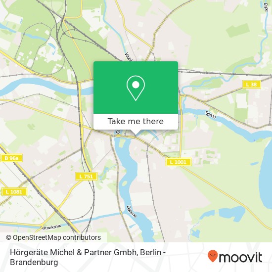 Hörgeräte Michel & Partner Gmbh map