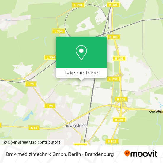 Dmv-medizintechnik Gmbh map