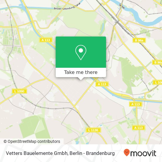 Vetters Bauelemente Gmbh map