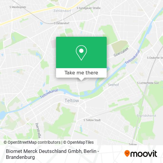 Biomet Merck Deutschland Gmbh map