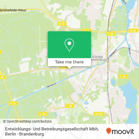 Entwicklungs- Und Betreibungsgesellschaft Mbh map