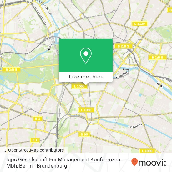 Iqpc Gesellschaft Für Management Konferenzen Mbh map