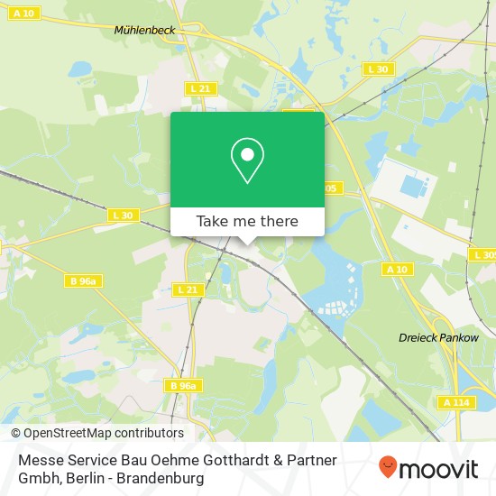 Messe Service Bau Oehme Gotthardt & Partner Gmbh map