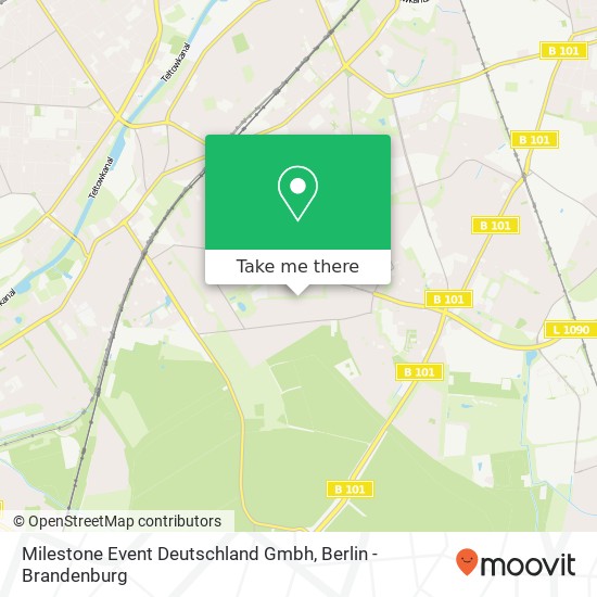 Карта Milestone Event Deutschland Gmbh