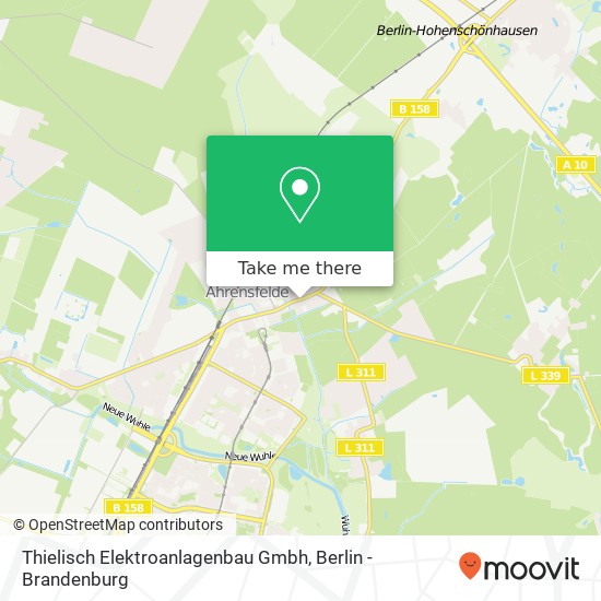 Карта Thielisch Elektroanlagenbau Gmbh