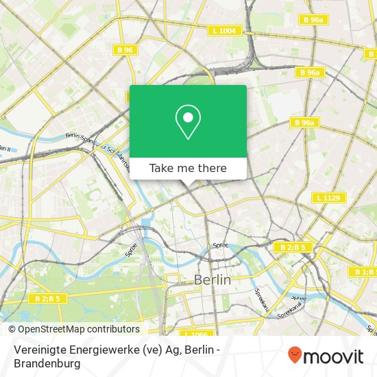 Vereinigte Energiewerke (ve) Ag map