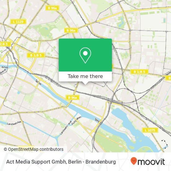 Act Media Support Gmbh map