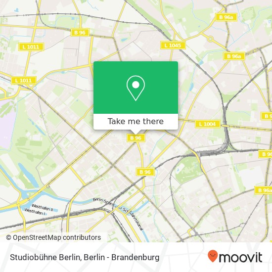 Studiobühne Berlin map