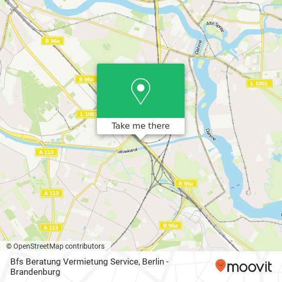 Bfs Beratung Vermietung Service map