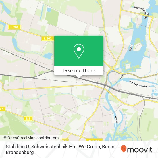 Карта Stahlbau U. Schweisstechnik Hu - We Gmbh