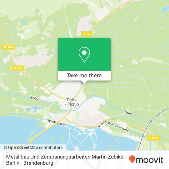 Metallbau Und Zerspanungsarbeiten Martin Zubiks map