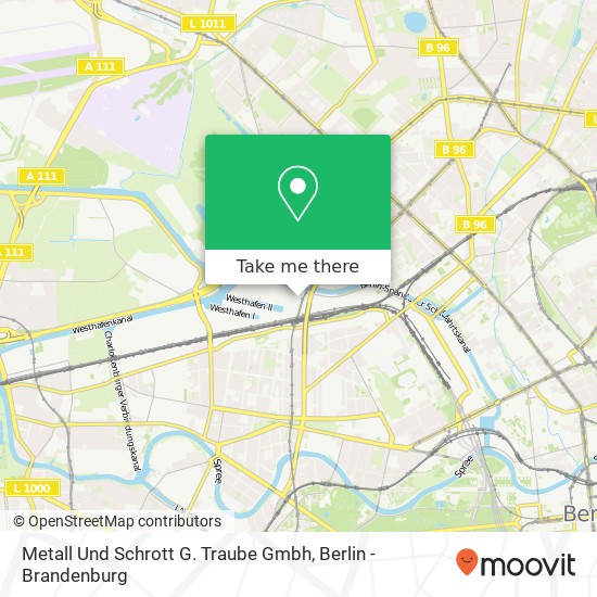 Карта Metall Und Schrott G. Traube Gmbh