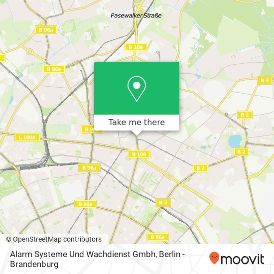 Alarm Systeme Und Wachdienst Gmbh map