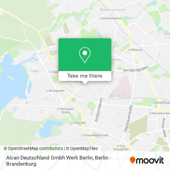 Alcan Deutschland Gmbh Werk Berlin map