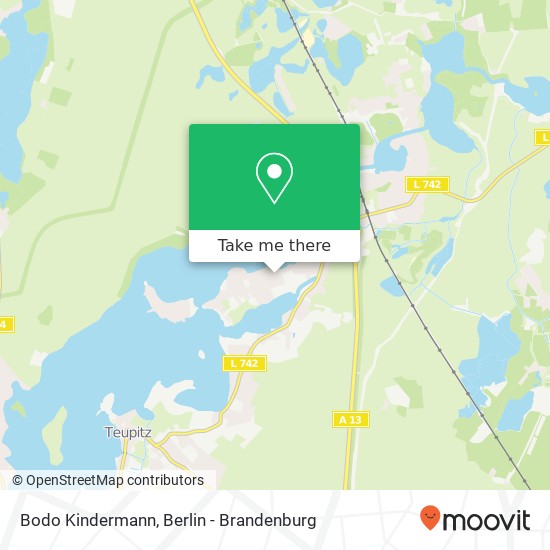 Bodo Kindermann map