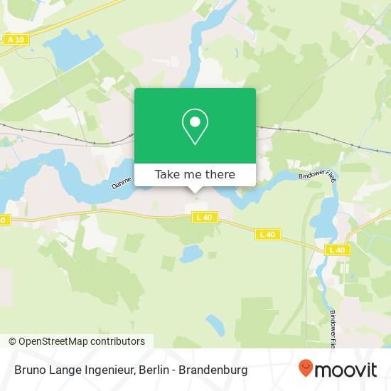 Карта Bruno Lange Ingenieur