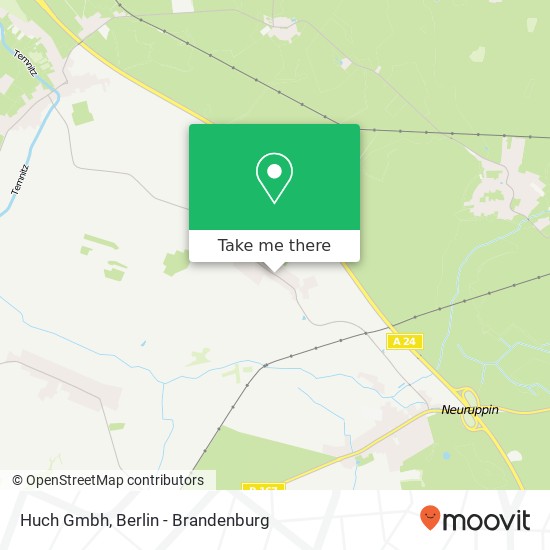 Huch Gmbh map