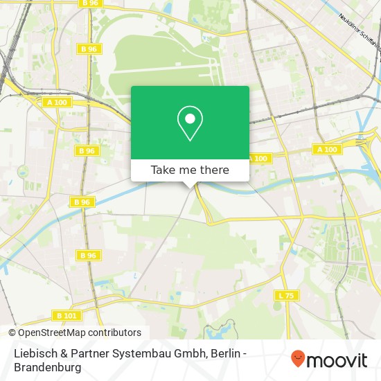 Liebisch & Partner Systembau Gmbh map