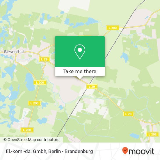 El.-kom.-da. Gmbh map