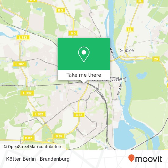 Kötter map