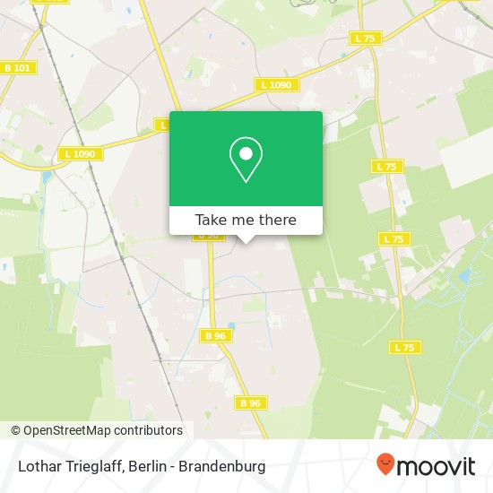 Lothar Trieglaff map