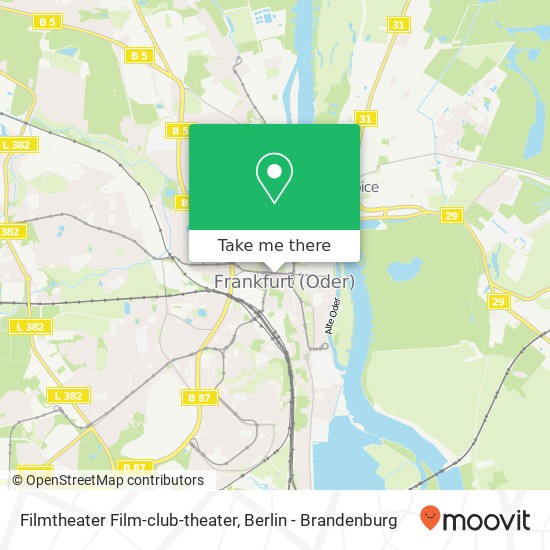Карта Filmtheater Film-club-theater