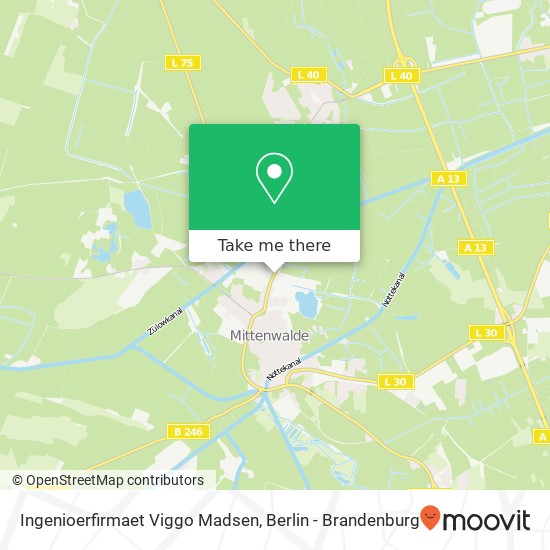 Ingenioerfirmaet Viggo Madsen map