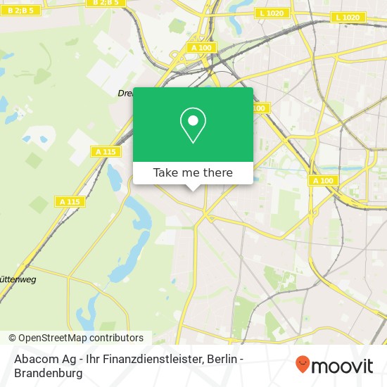 Abacom Ag - Ihr Finanzdienstleister map