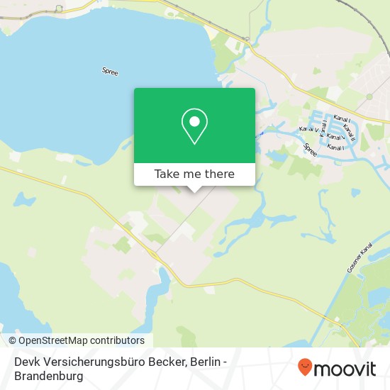 Devk Versicherungsbüro Becker map