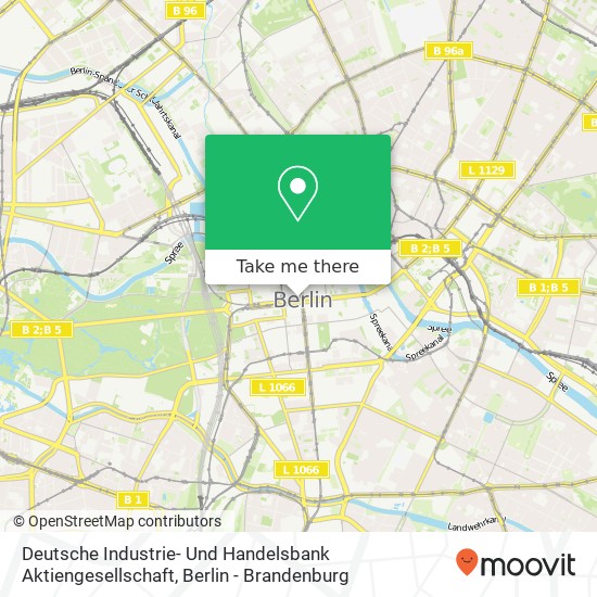 Deutsche Industrie- Und Handelsbank Aktiengesellschaft map