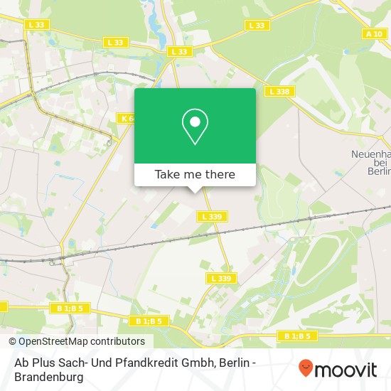 Ab Plus Sach- Und Pfandkredit Gmbh map