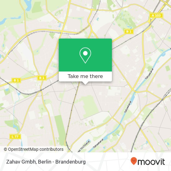 Zahav Gmbh map