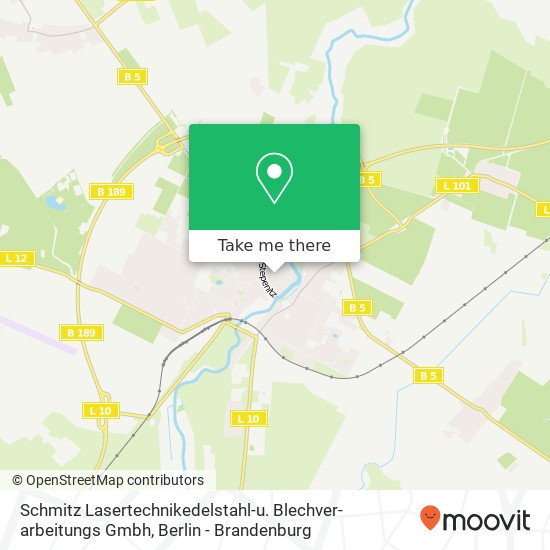 Schmitz Lasertechnikedelstahl-u. Blechver-arbeitungs Gmbh map